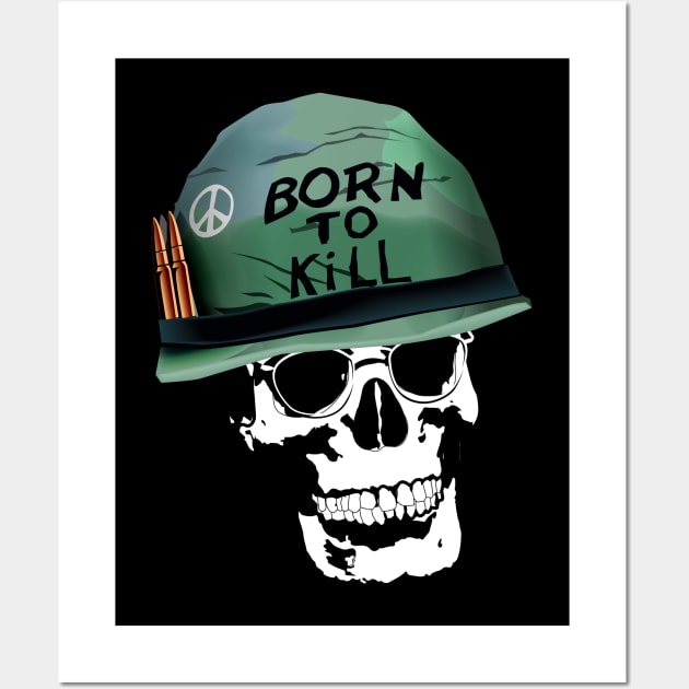 born to kill Wall Art by justduick